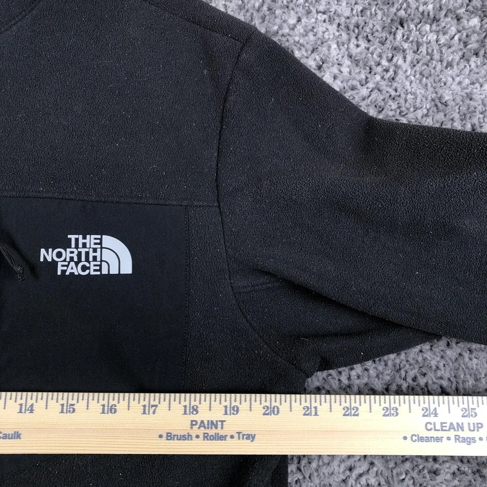 The North Face Jacket Mens‎ Medium Black Fleece Full Zip Pockets Outdoor